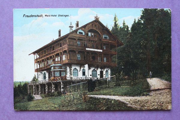 Ansichtskarte AK Freudenstadt 1911 Wald Hotel Stokinger